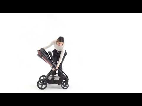 Chicco Mysa Baby Stroller-Reversible Seat-3 Recline Positions-Pram for 0 to 4Y (Upto 22 Kg)-Black Satin