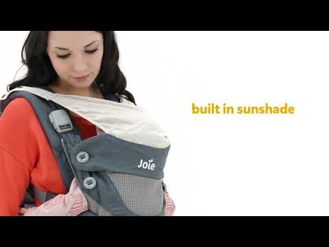 Joie Savvy Baby Carrier-4 Carry Positions-Ergonomic M Shape-For 0 to 3Y (Upto 15 Kg)-Marina
