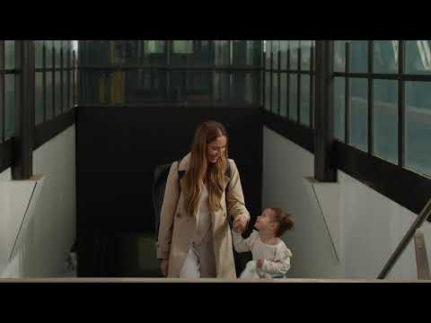 Britax Flylite Cabin Friendly Stroller-Extra Large Extendable Canopy-One Hand Fold-Flat Reclining Seat-Includes Carry Bag & Cup Holder-For 0 to 4Y (Upto 22Kg)-Teak