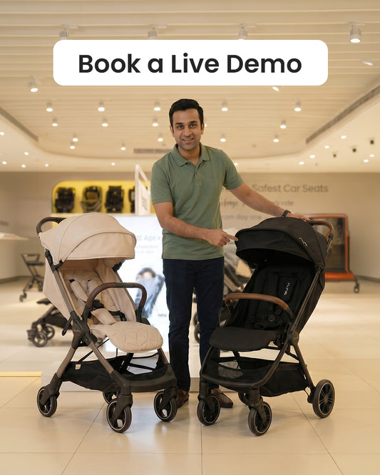 Cybex Coya Cabin Friendly Stroller-Ultra Compact One Hand Fold-Near Flat Reclining Seat-Car Seat Compatible-2 Years Warranty-For 0 to 4Y (Upto 22 Kg)-Matt Black Frame & Leaf Green Seat